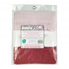 MS11-G: Girls 6 Pack Muslin Squares